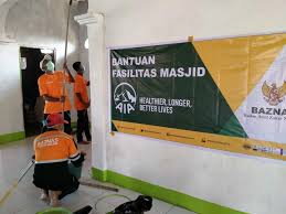 BANTUAN BAZNAS: Di Ramadan 1443 H ini BAZNAS menyalurkan bantuan dari musaki untuk renovasi 30 musola di Bogor, Bekasi dan Tangerang.