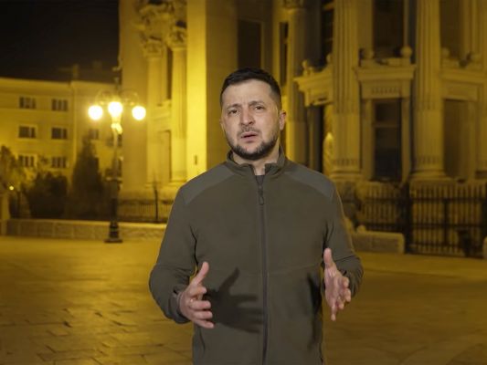 Presiden Ukraina Volodymyr Zelensky