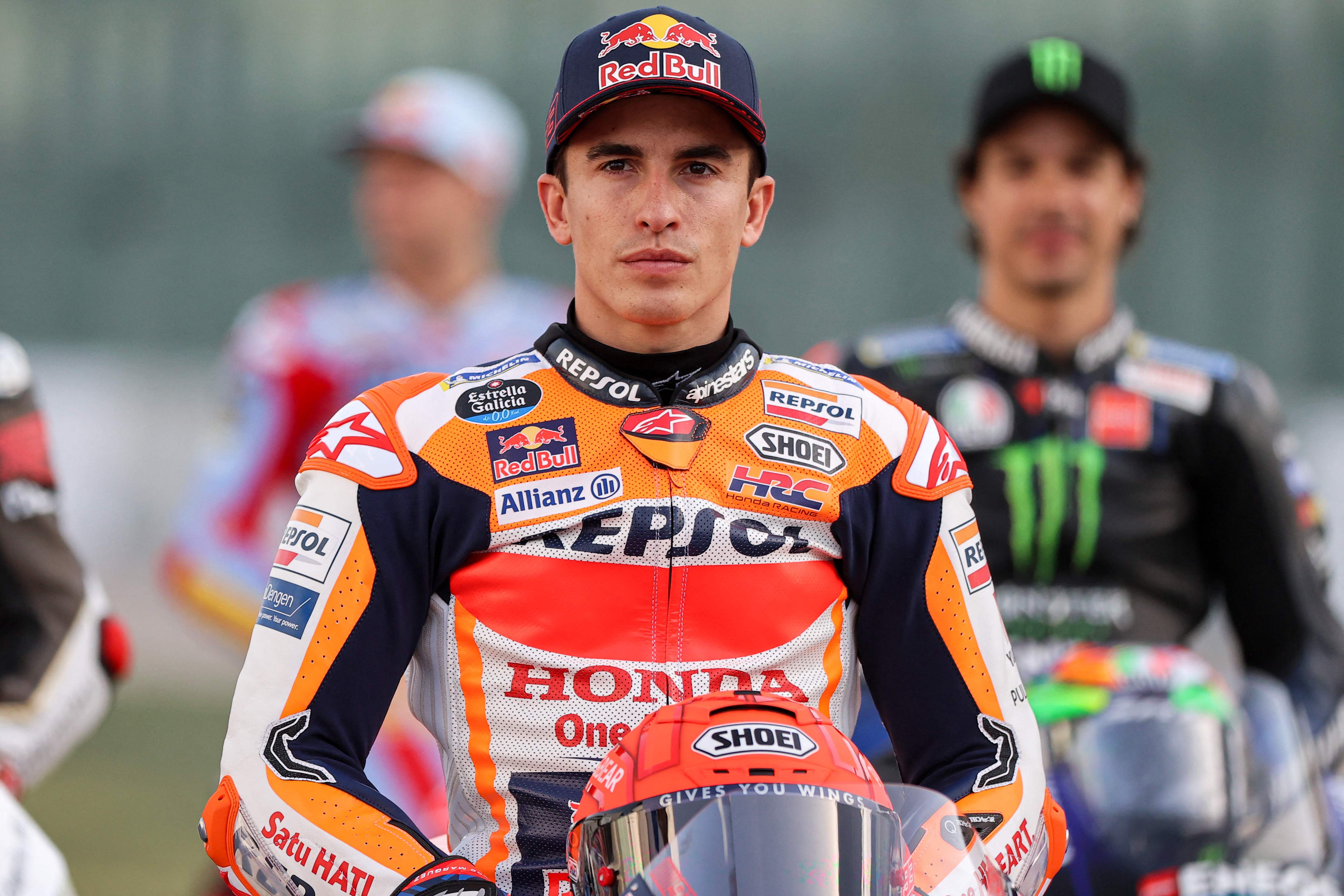 Pembalap Repsol Honda Marc Marquez