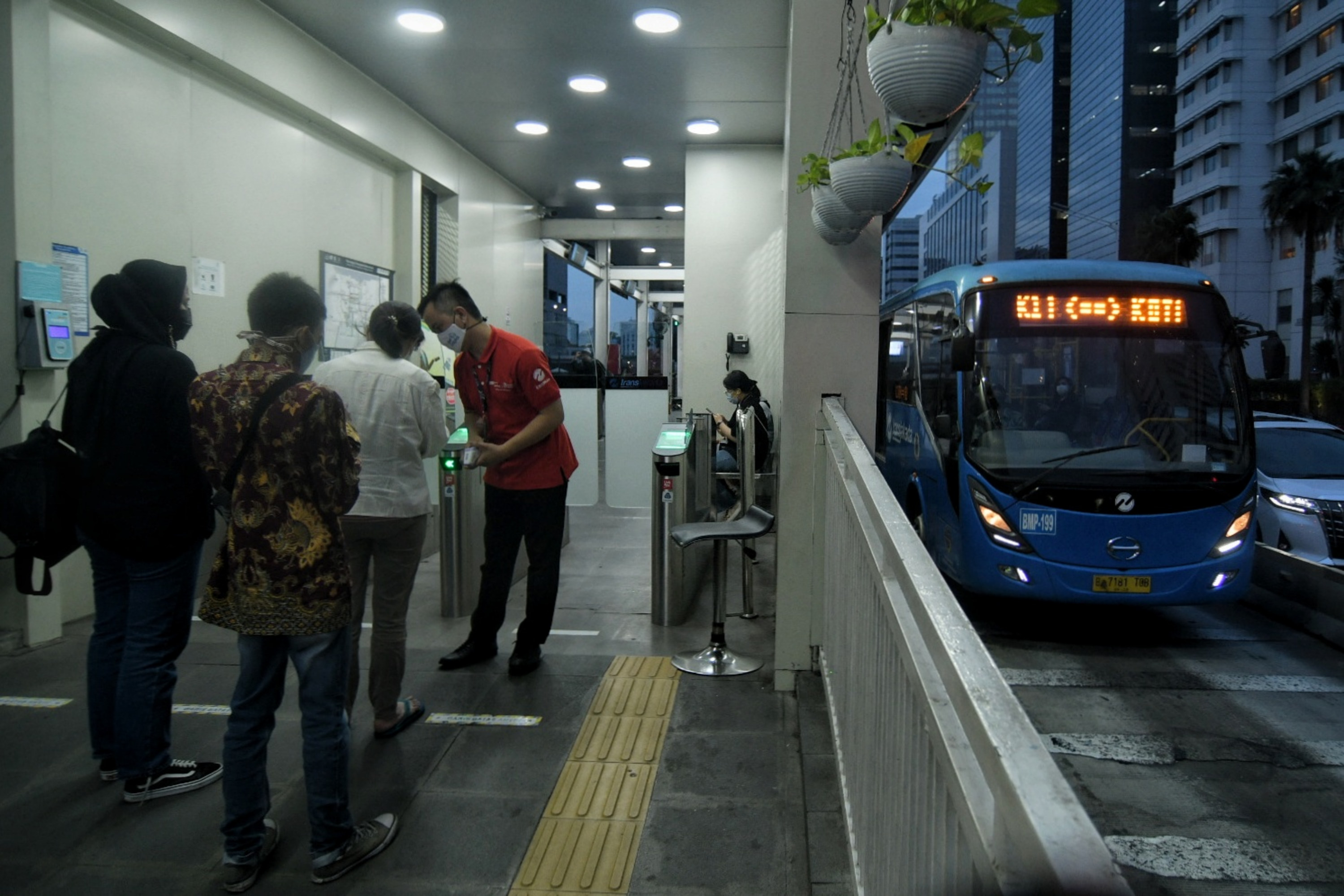 Halte TransJakarta Bundara HI