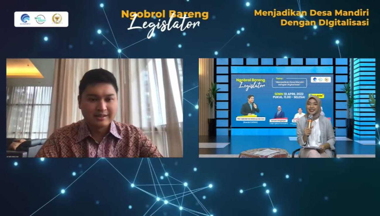 Webinar Desa Digital yang digelar Ditjen Aptika Kemenkominfo