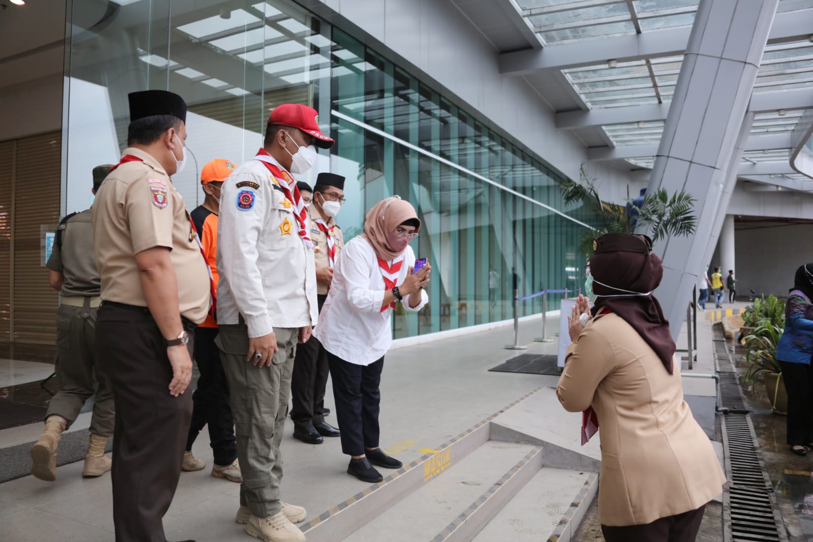 Pramuka Lampung Siap Berperan Hadapi Arus Mudik