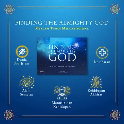  Buku Finding The Almighty God: Mencari Tuhan Melalui Science. 