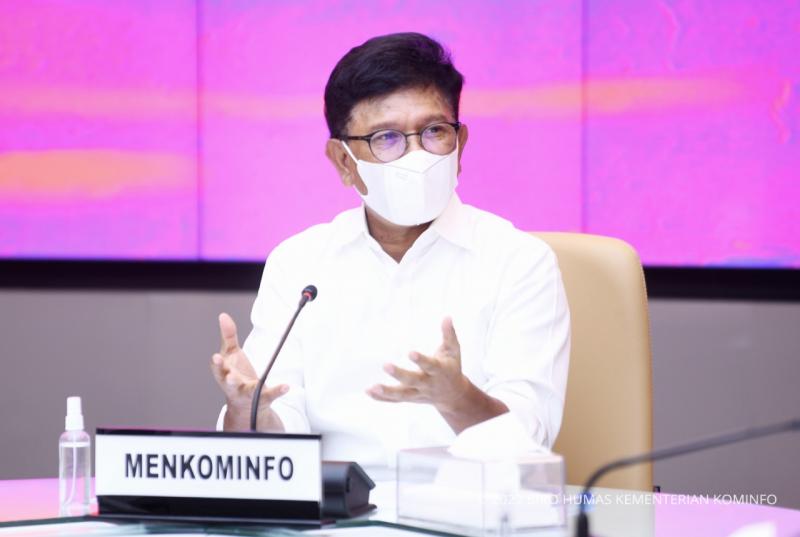 Menkominfo Johnny G Plate