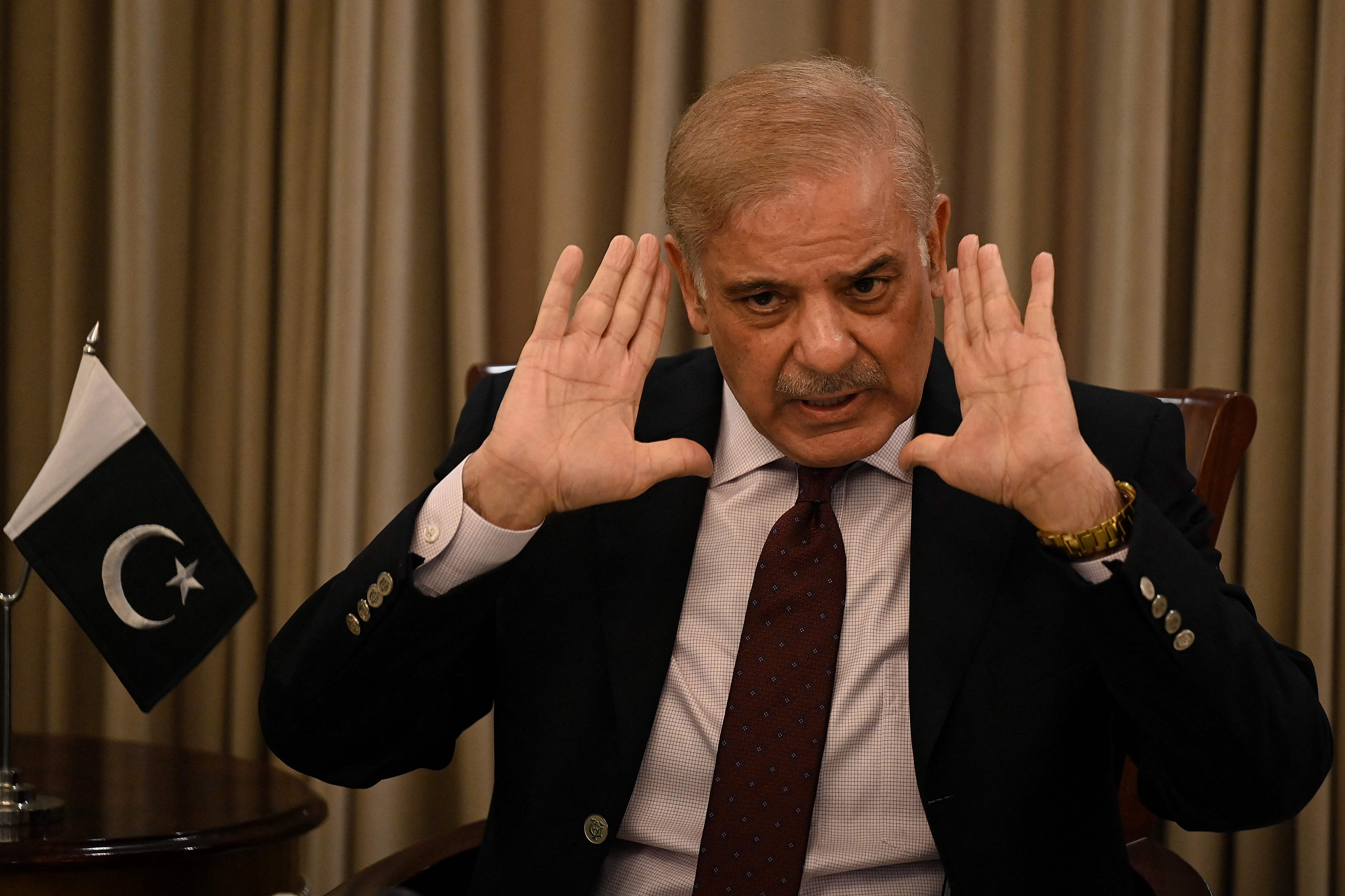 Perdana Menteri Pakistan Shehbaz Sharif