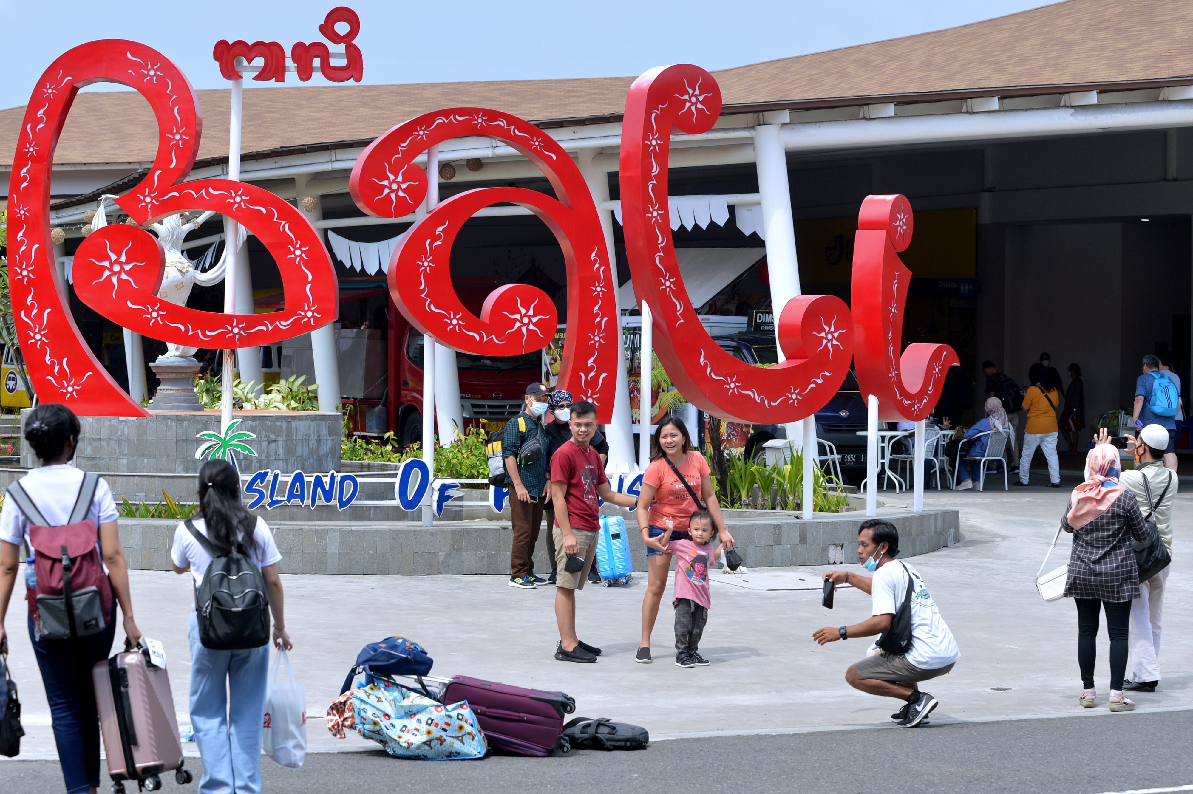 Suasana Bandara Internasional I Gusti Ngurah Rai, Bali, beberapa waktu lalu.