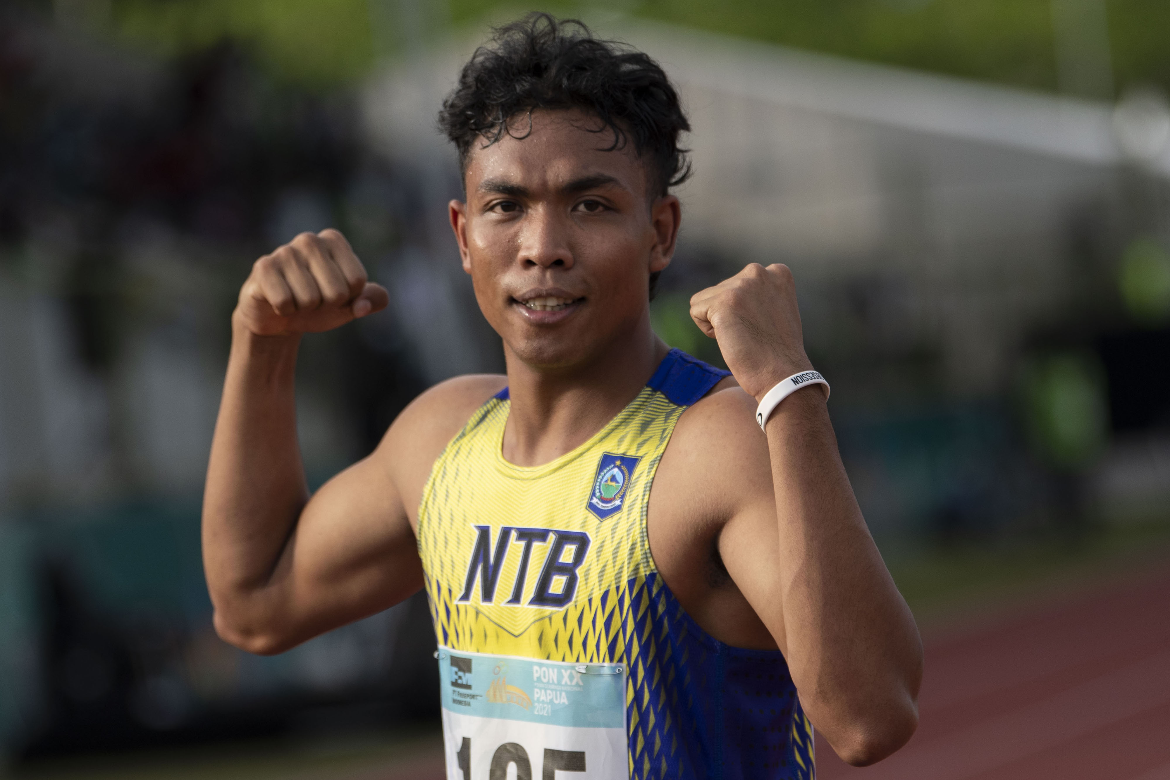 Sprinter Lalu Muhammad Zohri