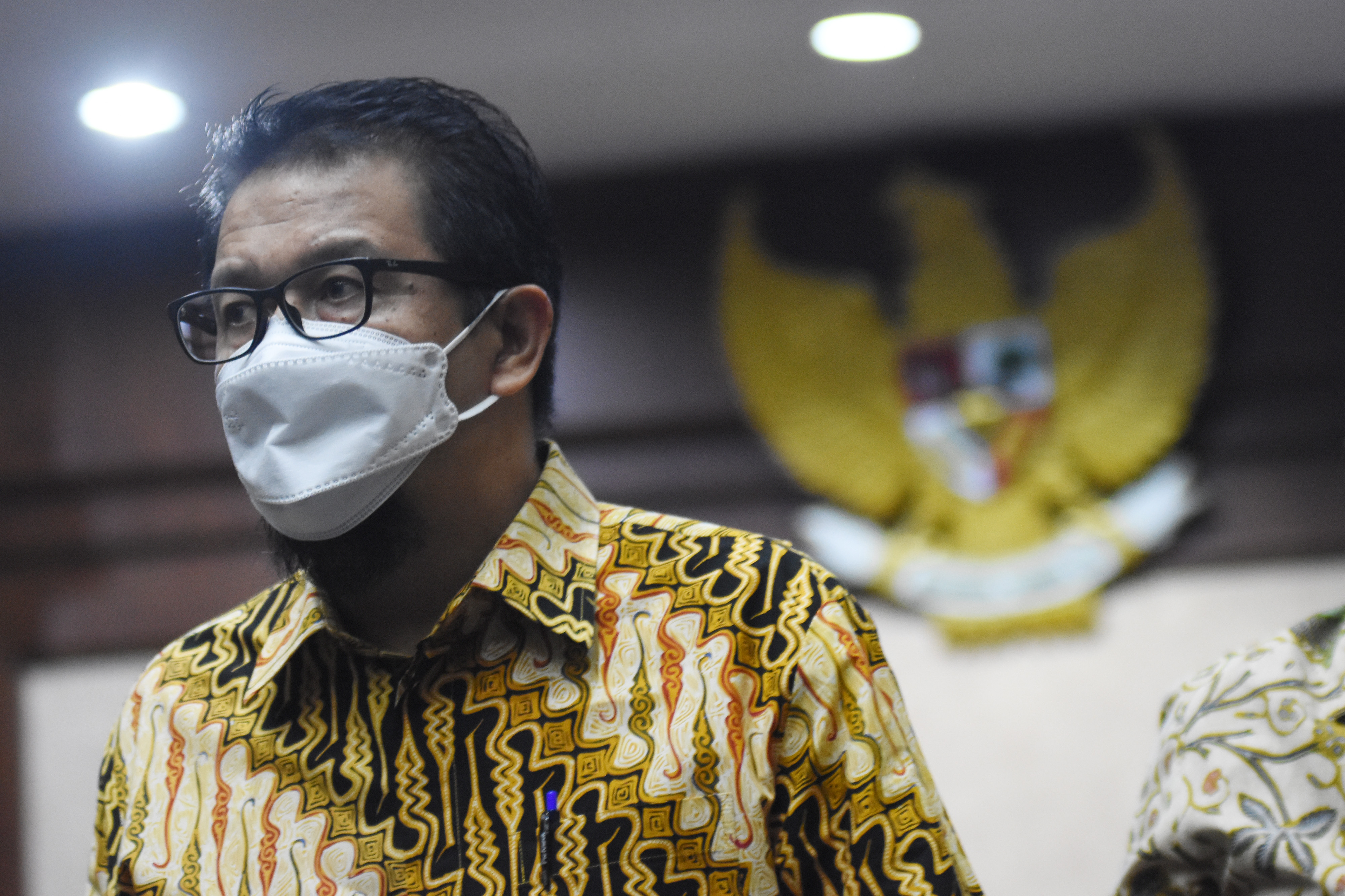 Terdakwa kasus korupsi Jiwasraya Fakhri Hilmi