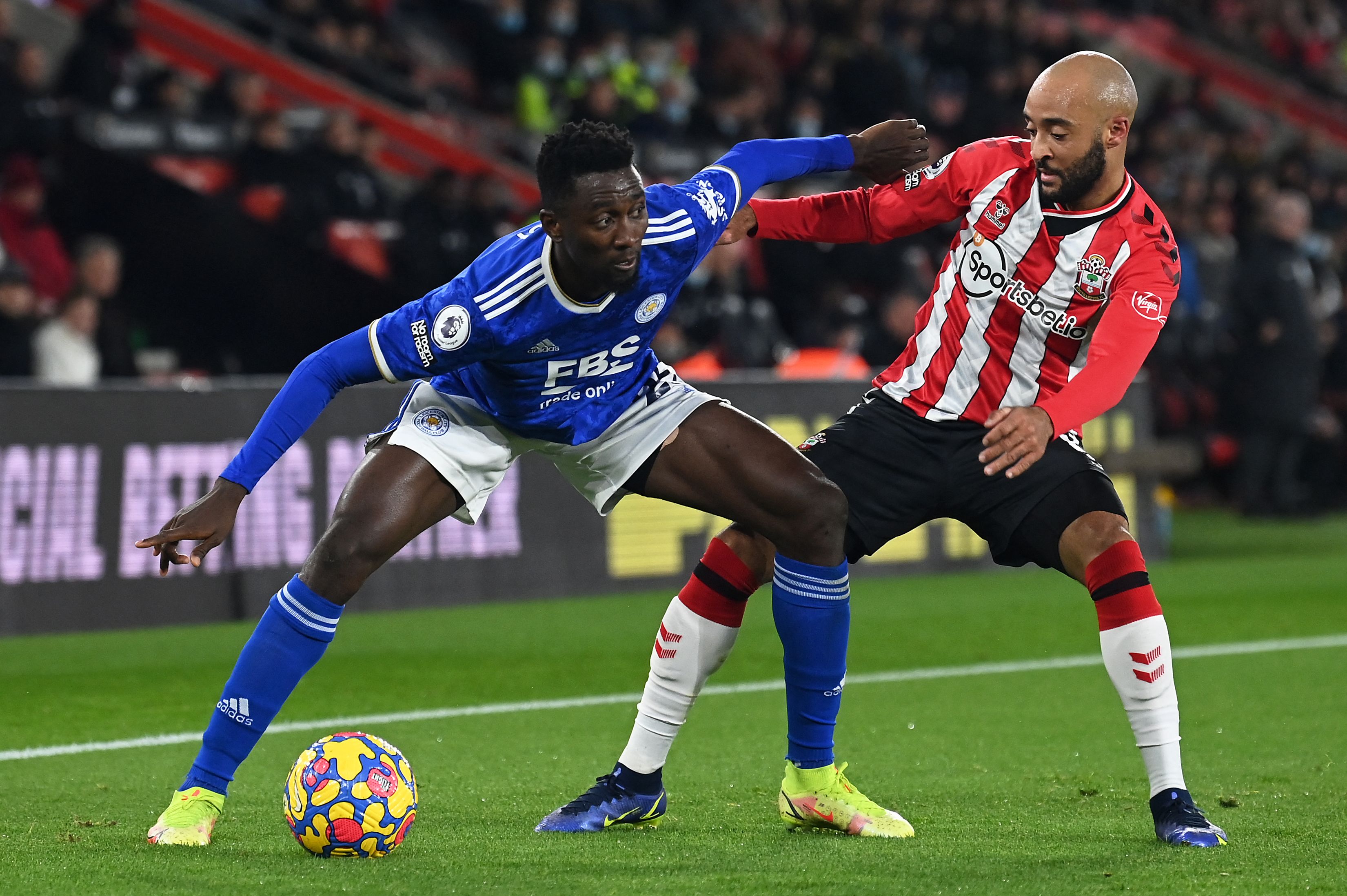 Gelandang Liecester City Wilfred Ndidi