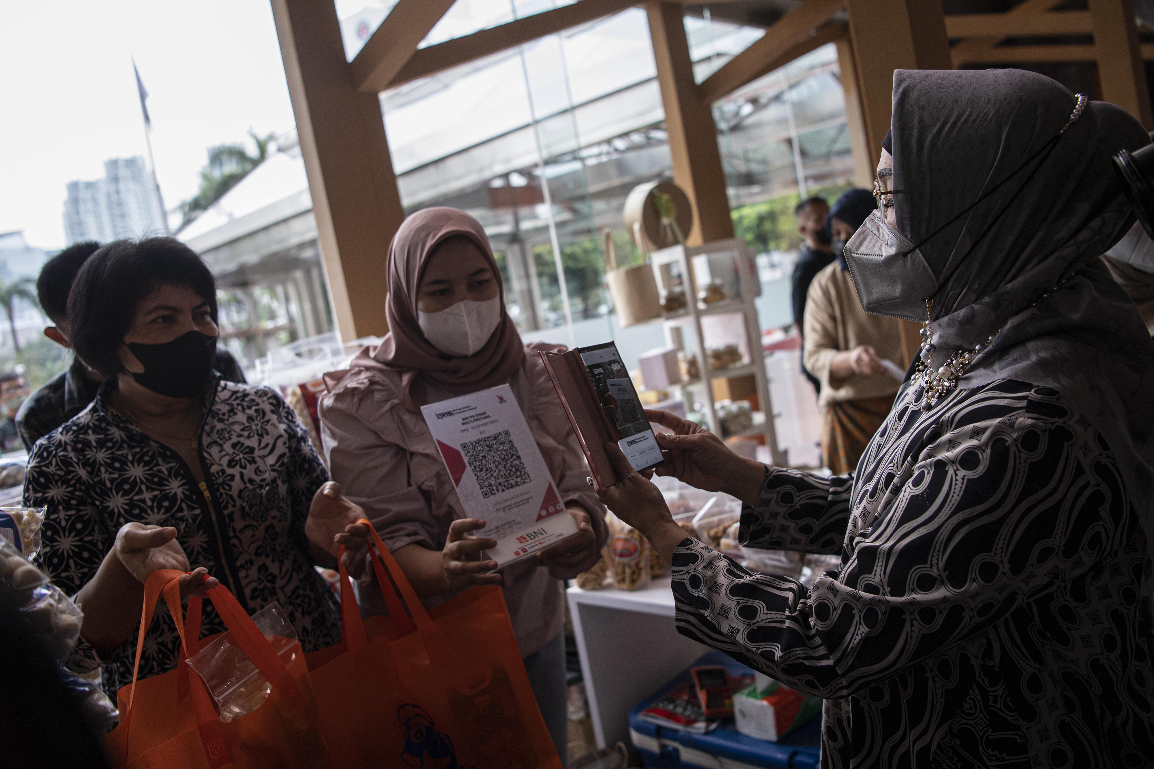 Penggunaan QRIS oleh UMKM di Jakarta