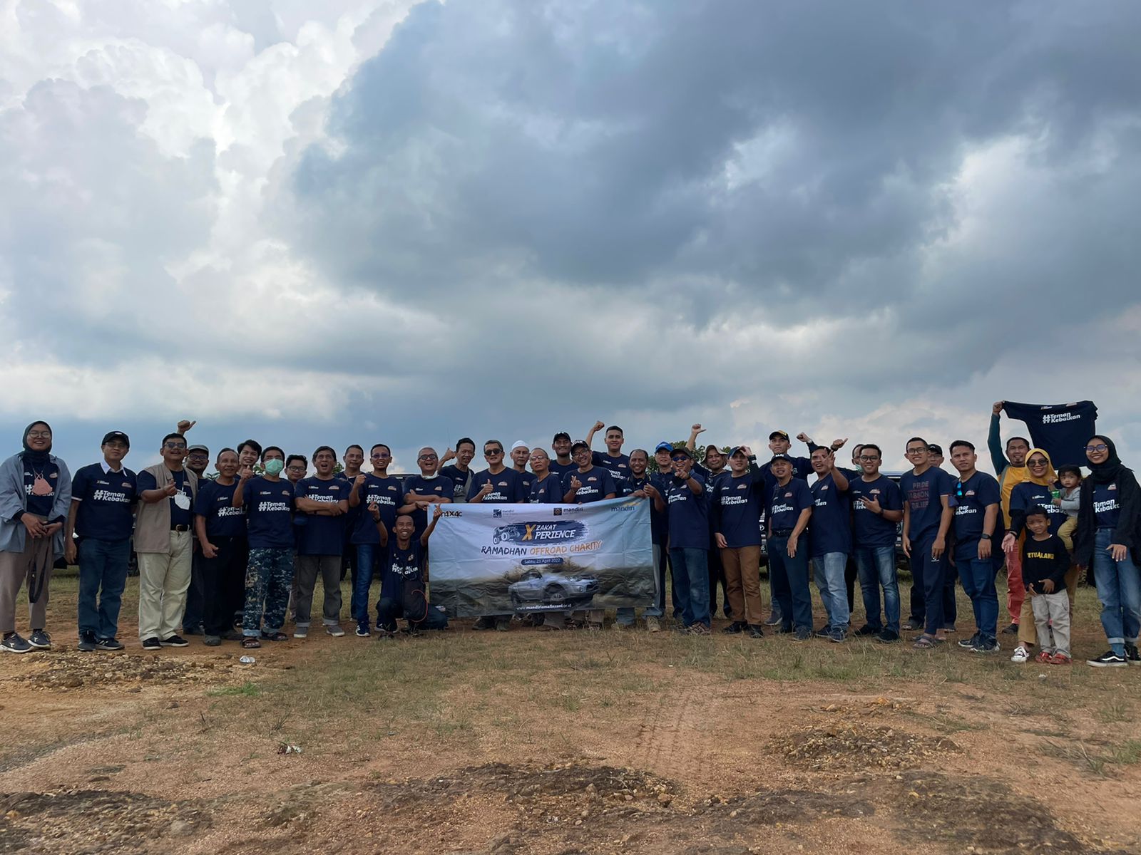 Kegiatan Ramadhan Offroad Charity yang digelar Laznas Mandiri Amal Insani