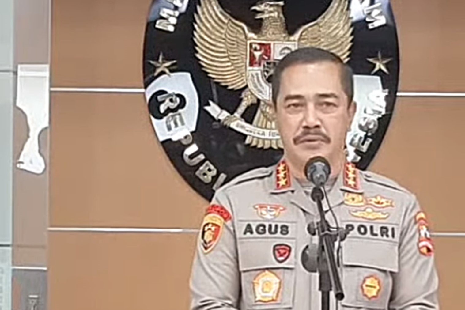 Kepala Bareskrim Polri Komjen Agus Ardianto