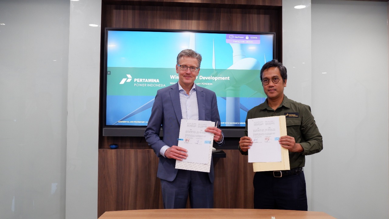 Pertamina NRE - Pondera Bidik Pengembangan PLTB di Indonesia