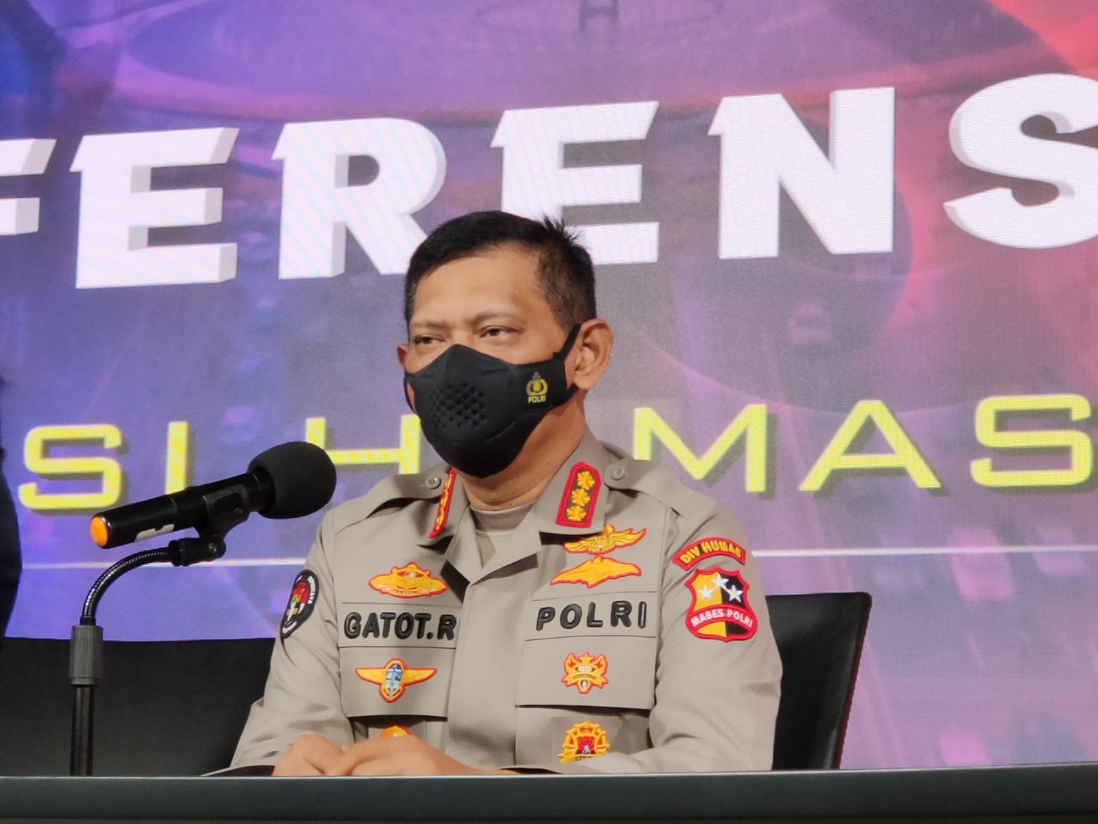 Kabag Penum Divisi Humas Polri Kombes Gatot Repli Handoko