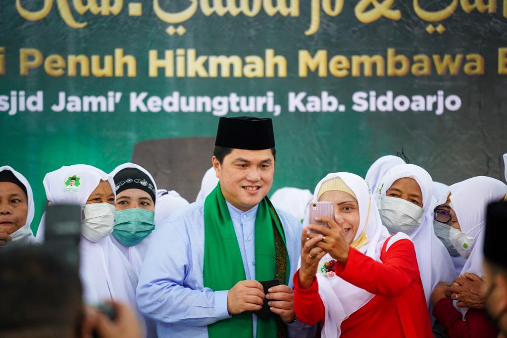 Menteri BUMN Erick Thohir 