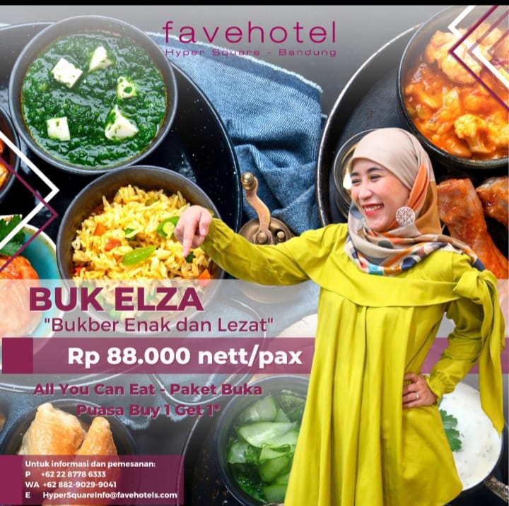  Fave Hotel Hyper Square menggulirkan program buka bersama, Buk Elza