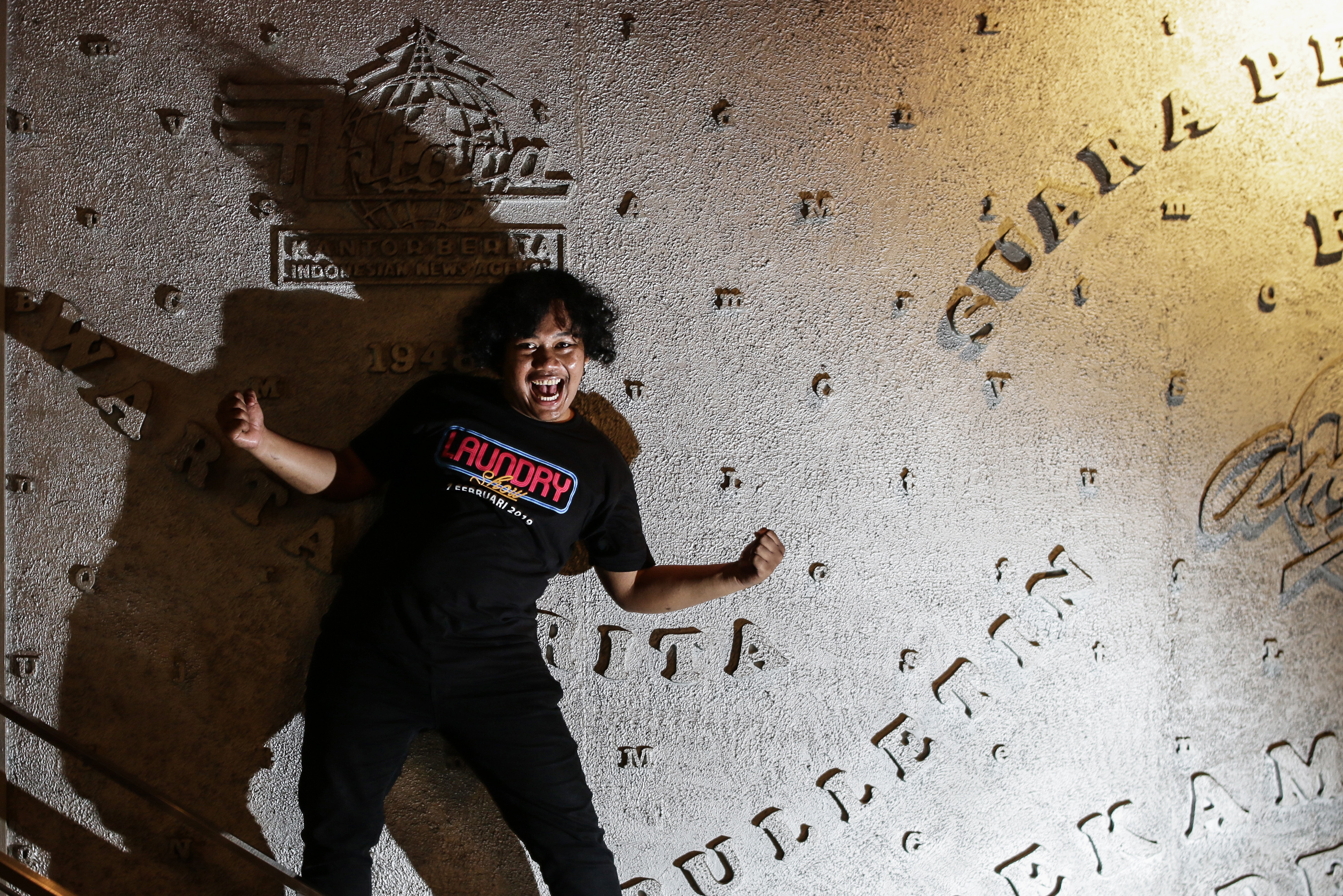 Komedian Marshel Widianto dalam suatu acara.