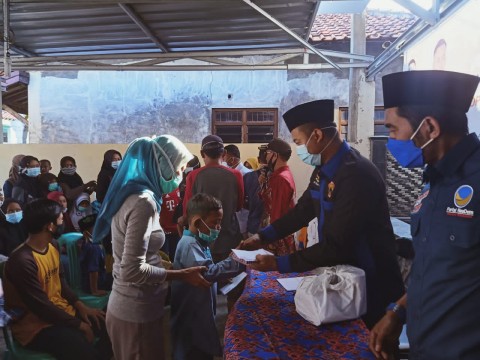 Santunan Garda Pemuda NasDem.