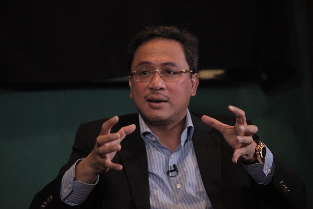 Ketua BPK Badan Pemeriksa keuangan Agung Firman Sampurna. 