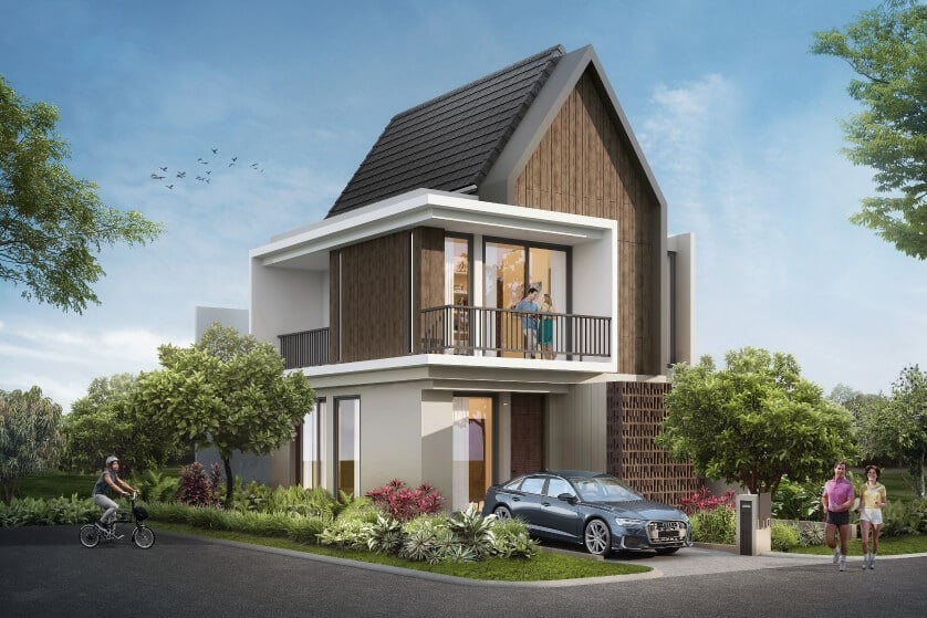 The Mahogany Residence adalah Salah satu cluster awal Summarecon Bogor 