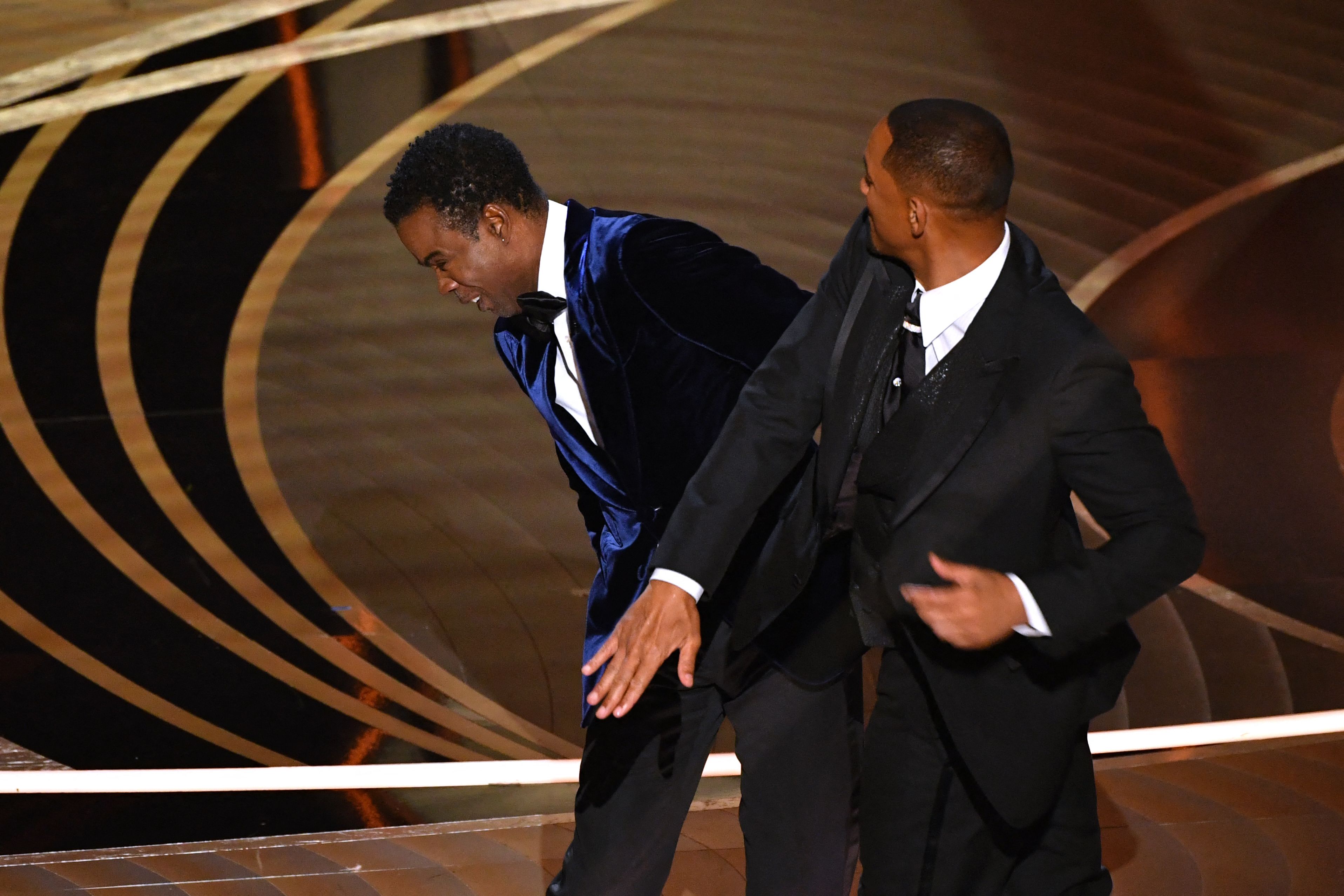 Aktor Will Smith menampar komedian Chris Rock saat malam penghargaan Piala Oscar.