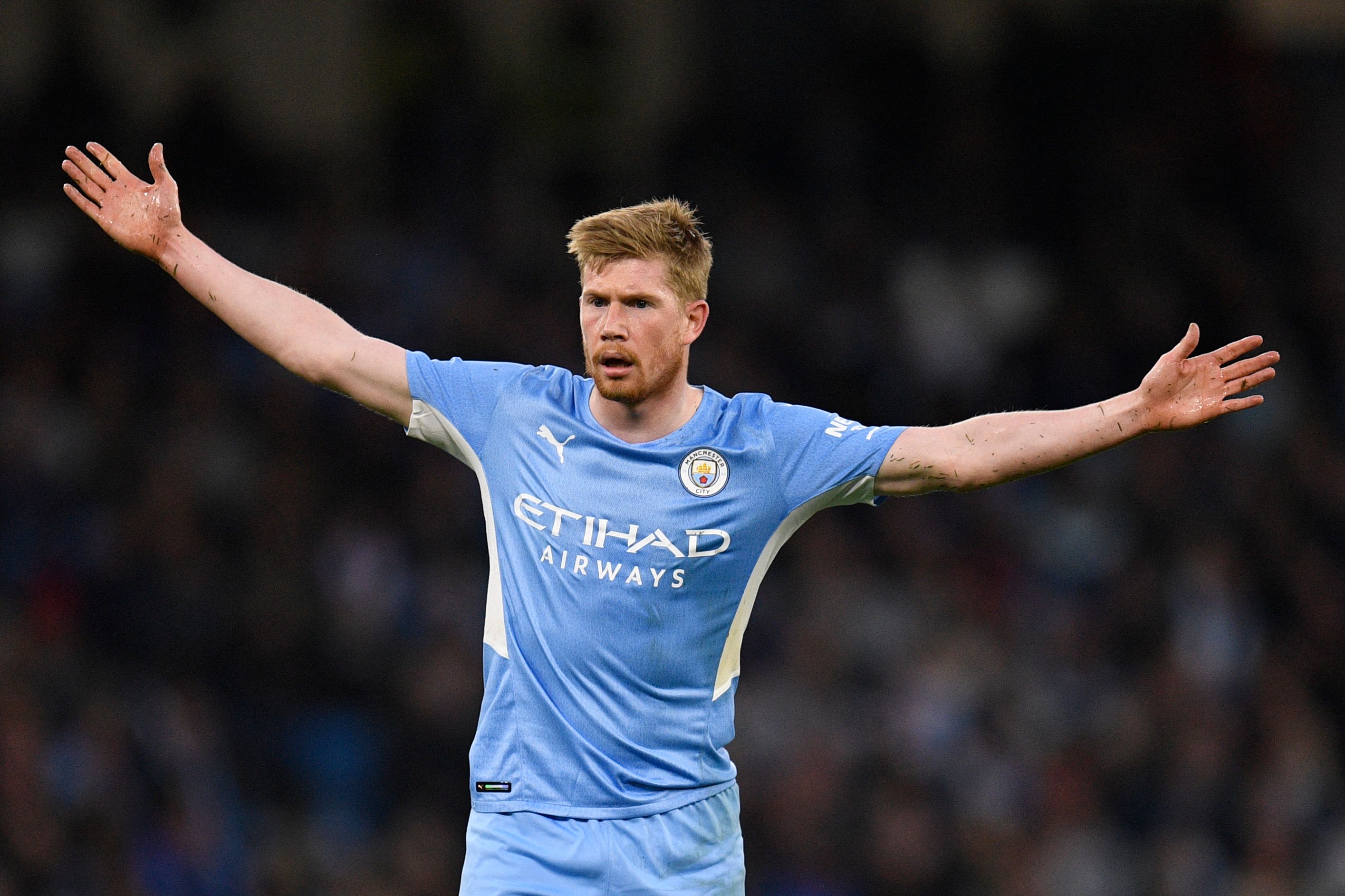 Gelandang Manchester City Kevin De Bruyne
