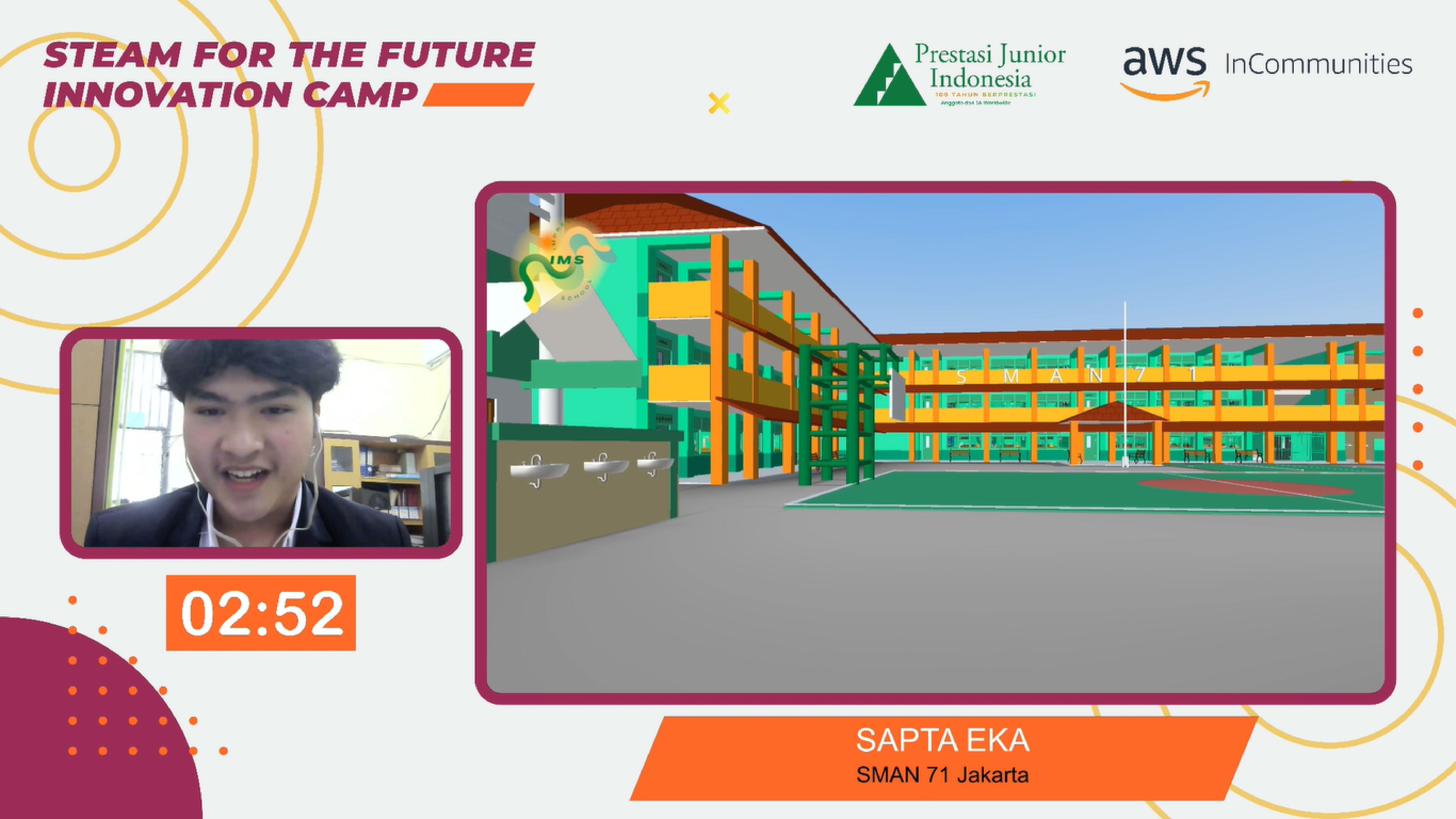 Salah satu karya pelajar dalam program STEAM for the future