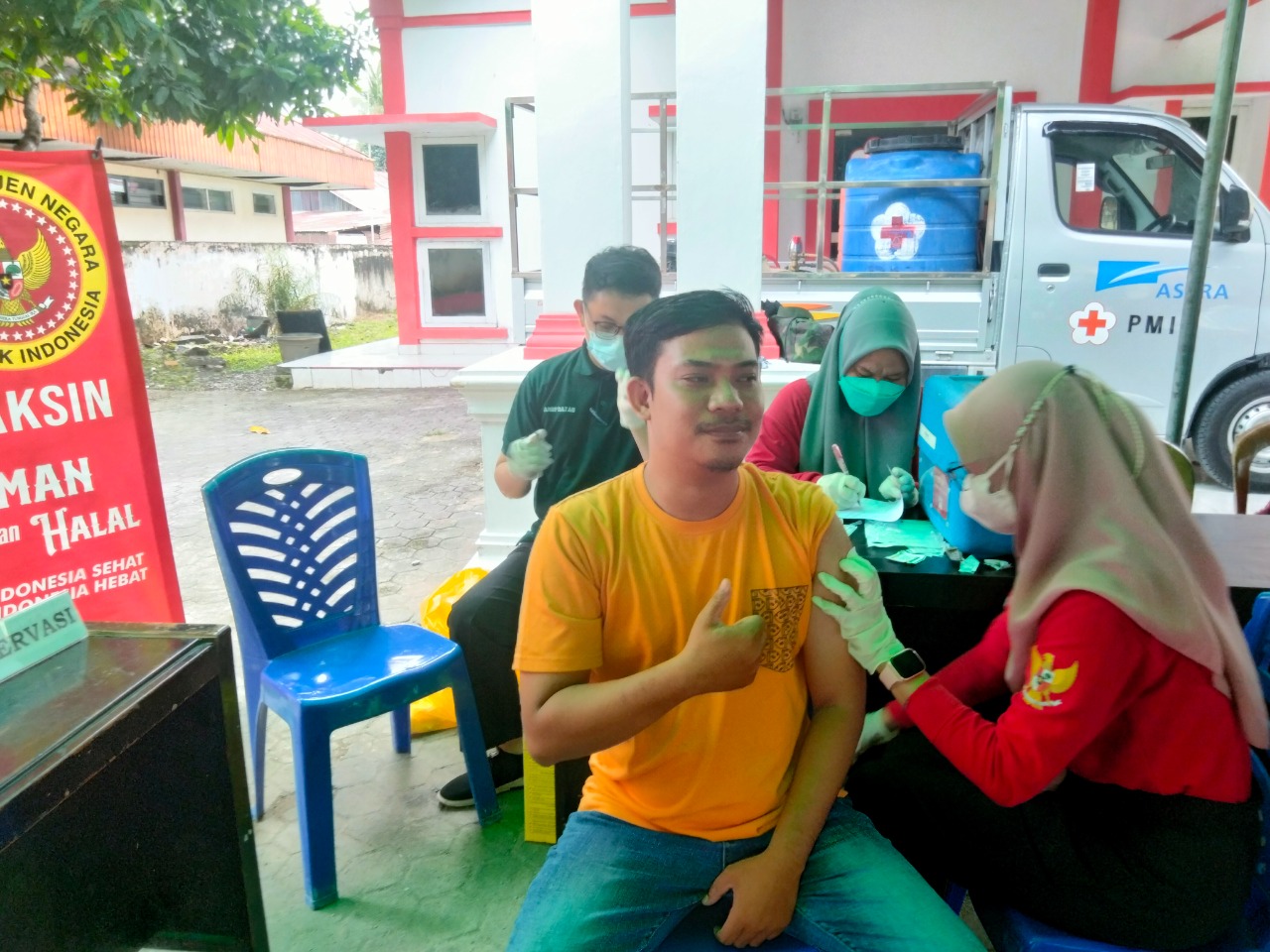 Binda Gorontalo memanfaatkan waktu yang tersisa sebelum libur lebaran tiba, dengan menggalakkan vaksinasi agar kualitas imunitas masyarakat