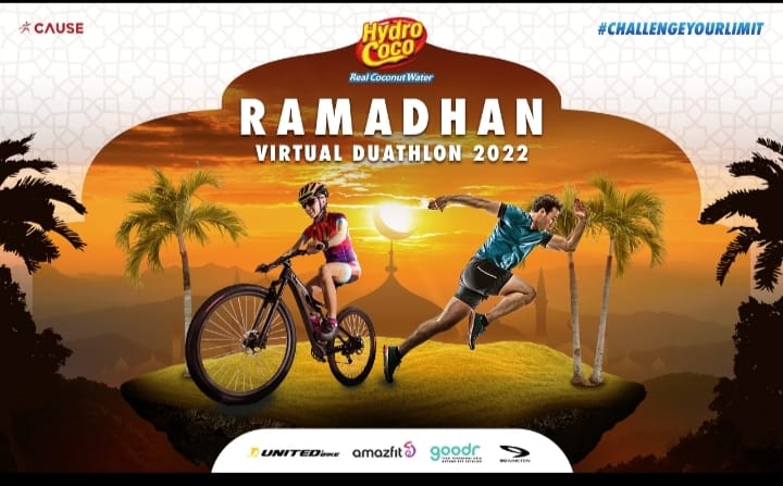 10 Ribu Peserta Siap Bersaing dalam Hydro Coco Ramadhan Virtual Duathlon 2022  