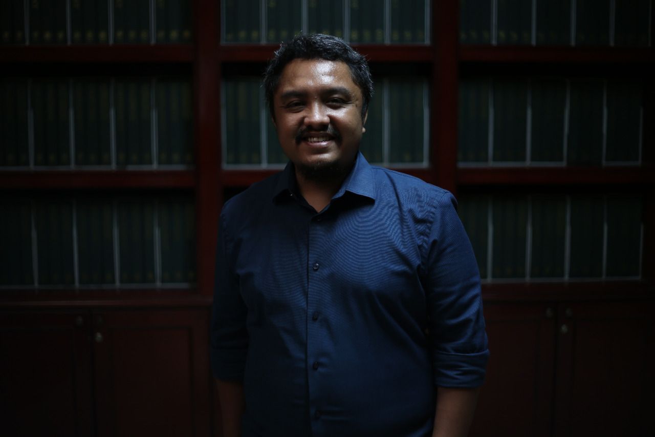 Editor Media Indonesia Akhmad Mustain