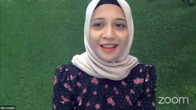 Koordinator Literasi Digital, Kemkominfo, Rizki Amelia.