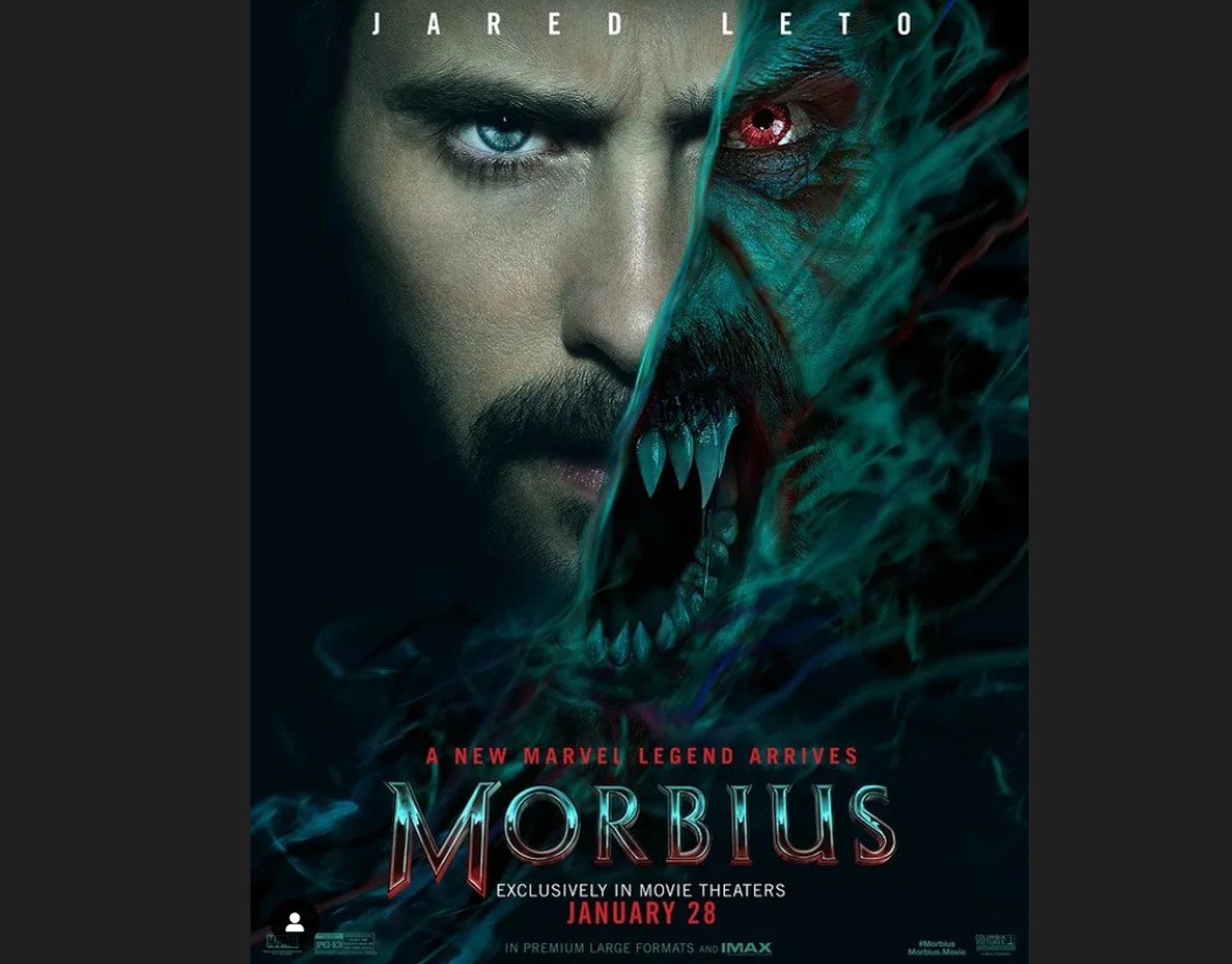 Poster film Morbius