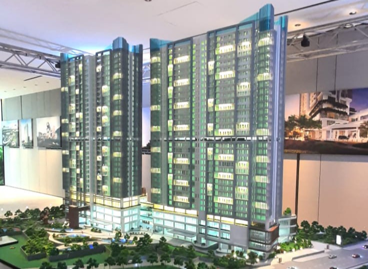 Maket pengembangan Antasari Place