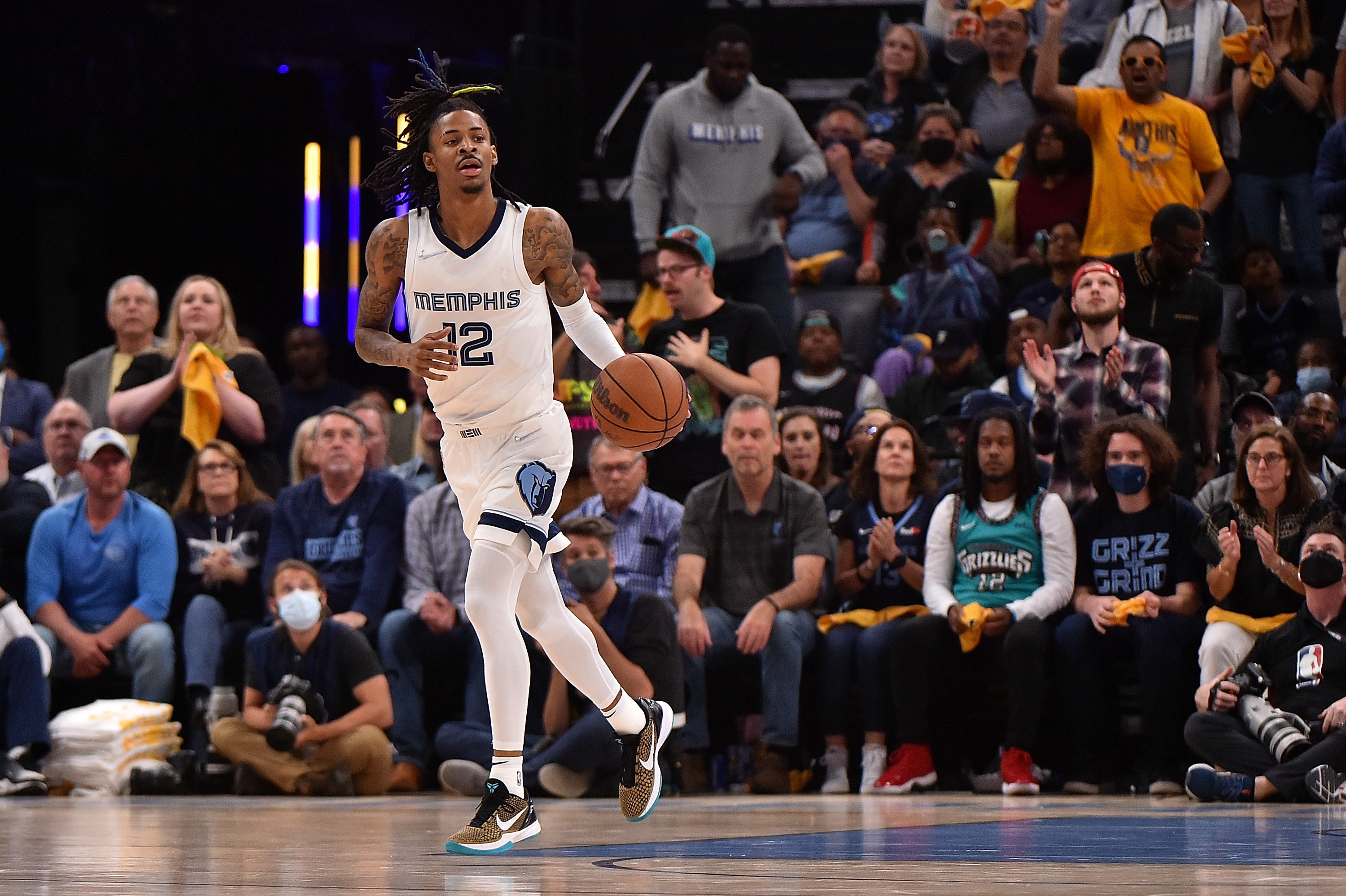 Pemain Memphis Grizzlies Ja Morant