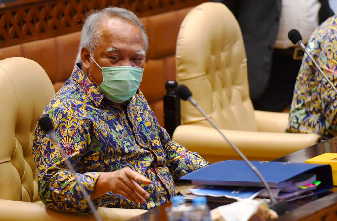 Menteri PUPR Basuki Hadimuljono.