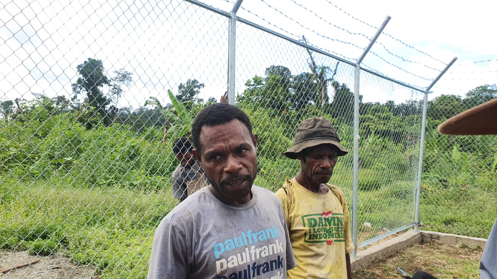 John, Warga Desa Jember, Towe, Keerom, Papua