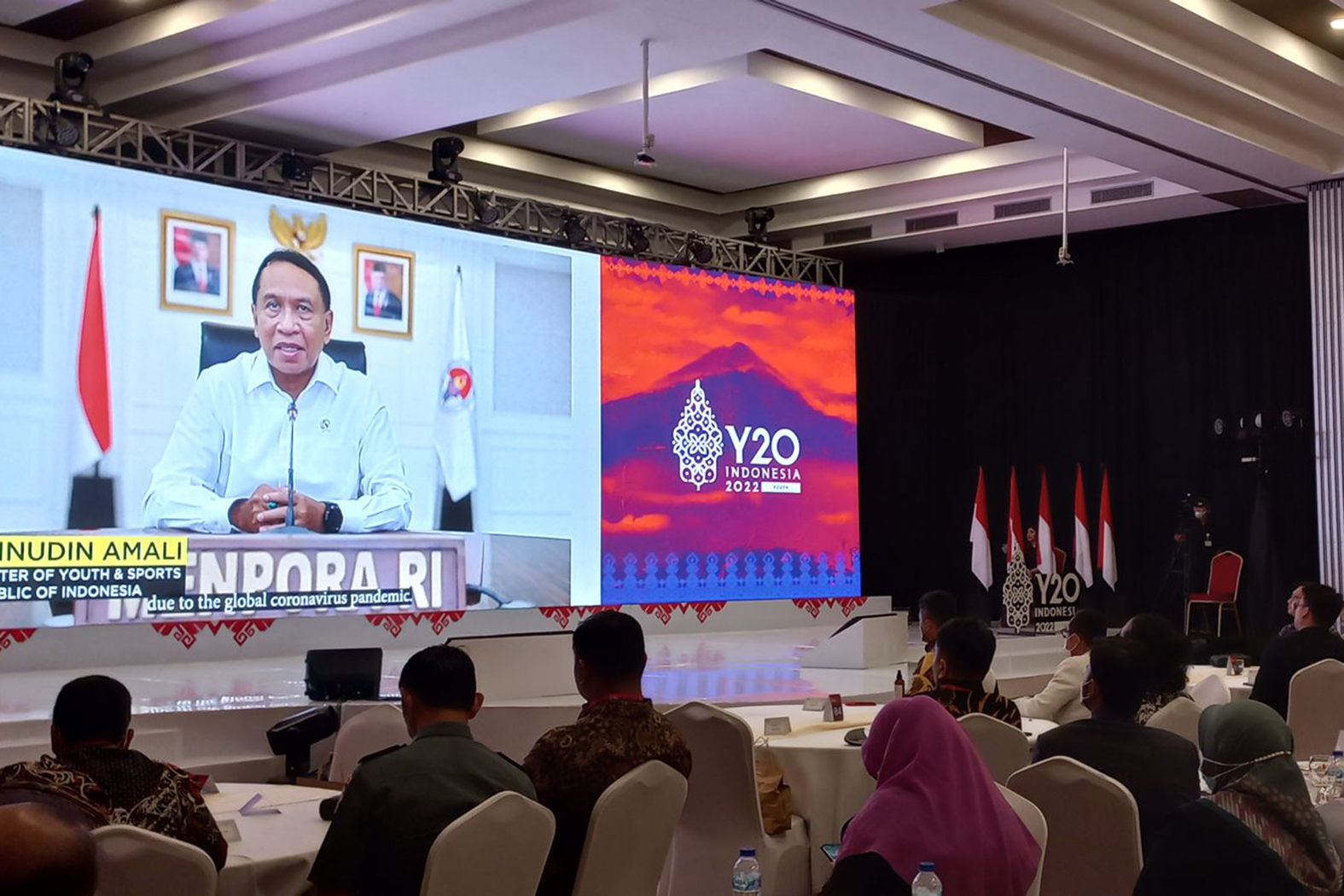 Menteri Pemuda dan Olahraga Zainudin Amali.