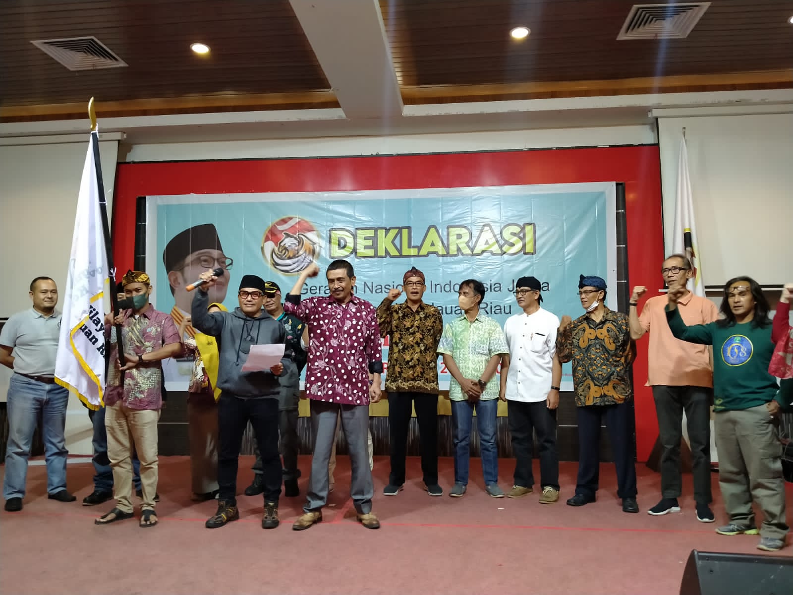 Perwakilan Suku-Suku di Kepri mendeklarasikan dukungan kepada Ridwan Kamil untk maju sebagai Capres