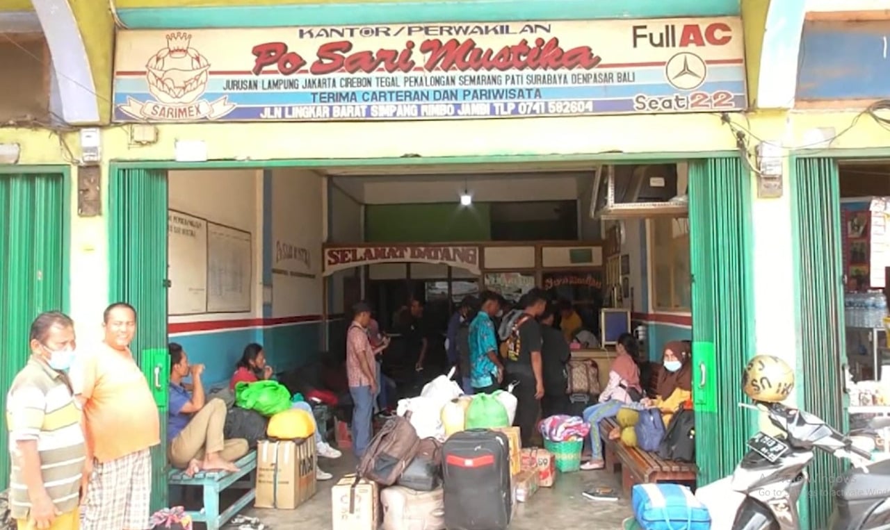 Dinas Perhubungan Kota Jambi terus melakukan pemantauan arus mudik Lebaran. 