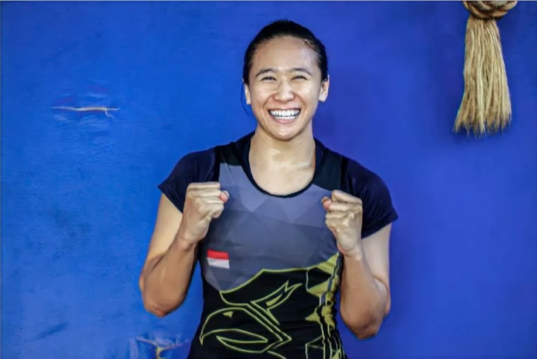 Atlet gulat Indonesia Kharisma Tantri Herlina