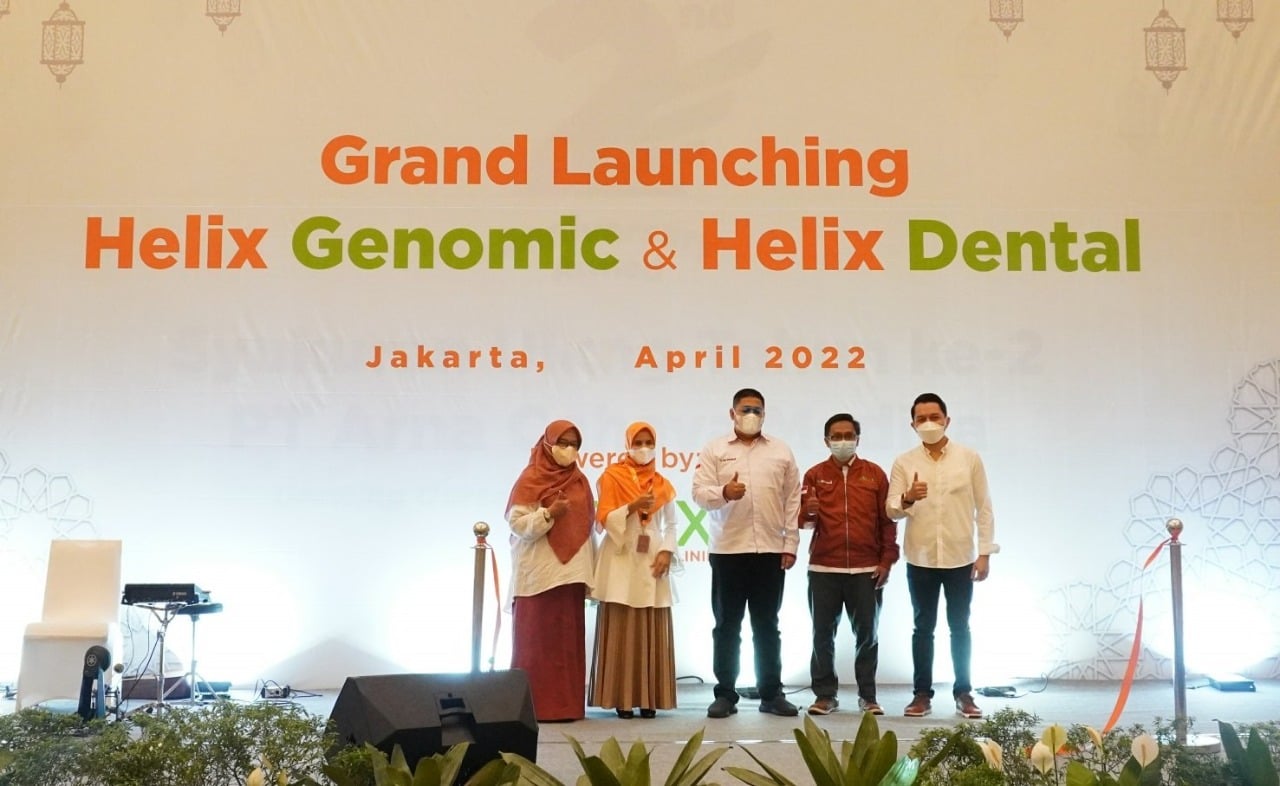 Peluncuran fasilitas kesehatan Helix Genomic