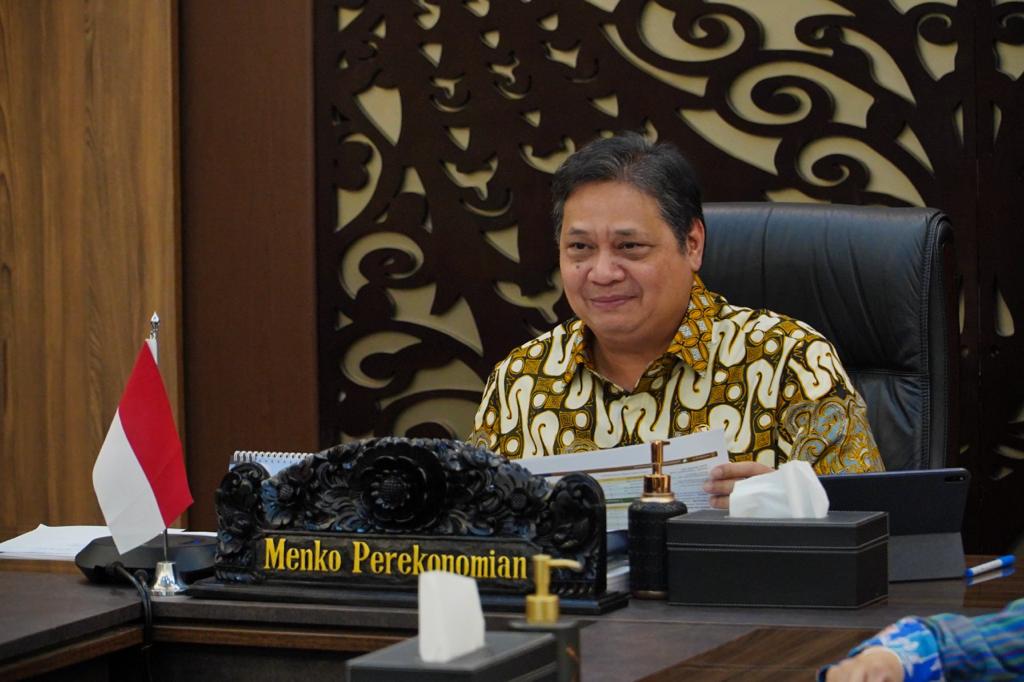 Menteri Koordinator Bidang Perekonomian Airlangga Hartarto