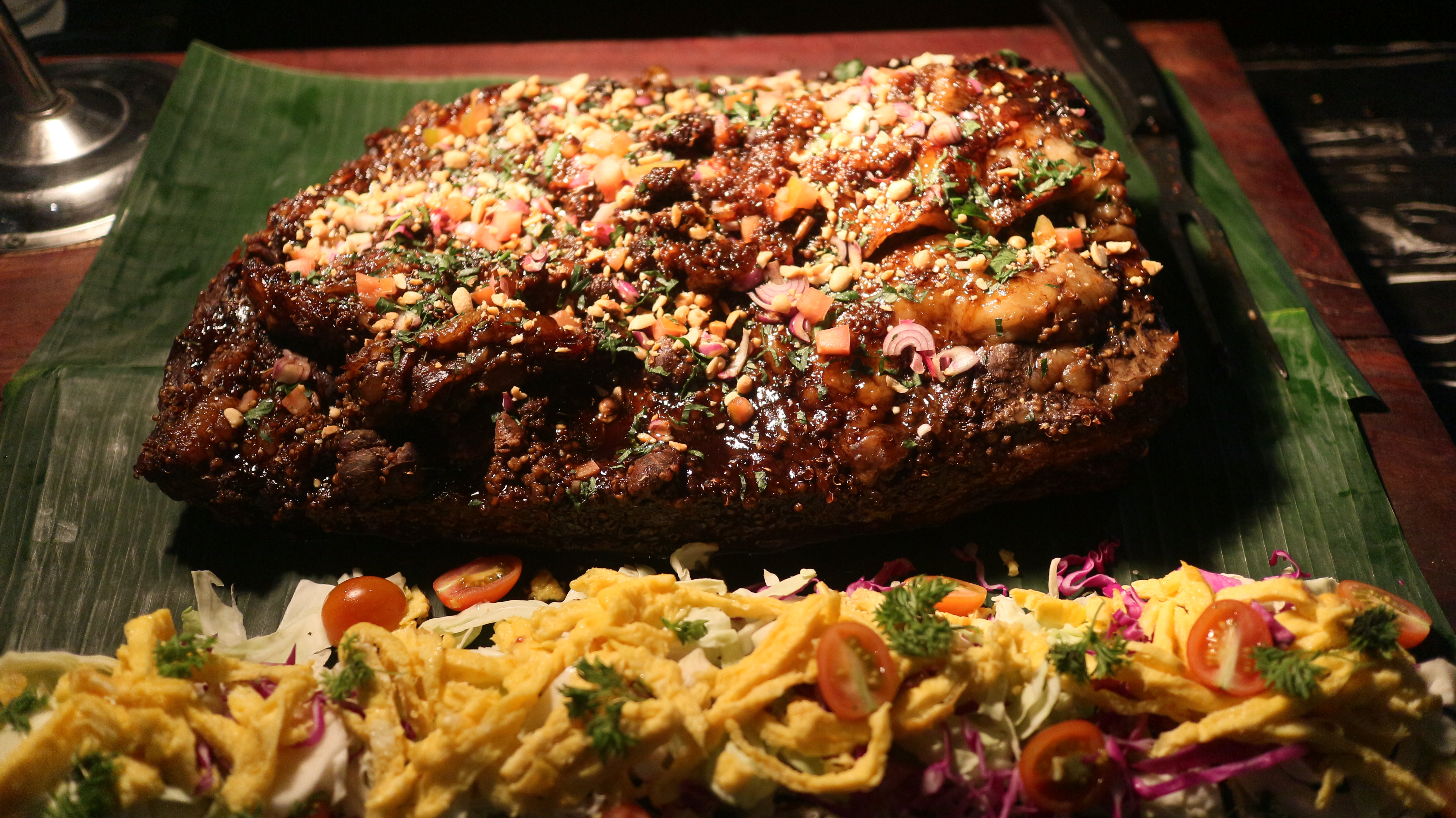 Steak maranggi, salah satu suguhan buka puasa di Aston Pasteur Hotel Bandung