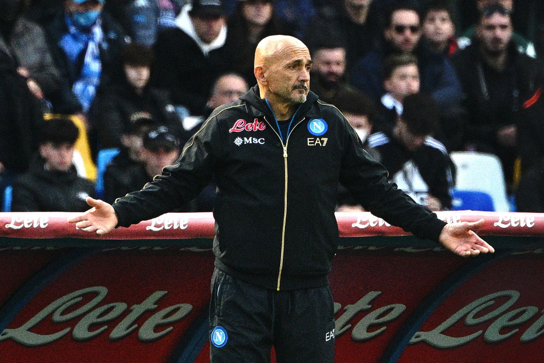 Pelatih Napoli Luciano Spalletti