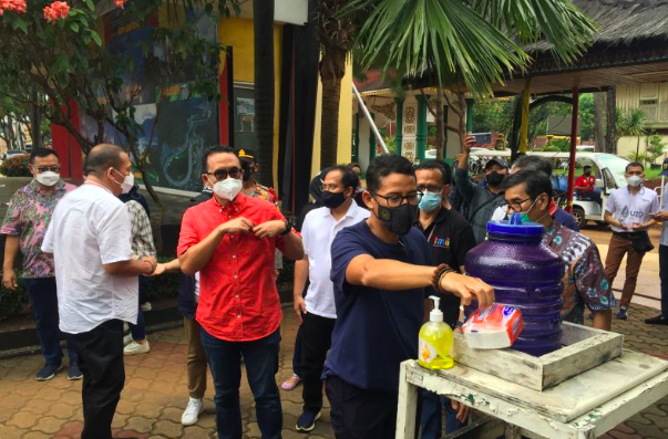 Menteri Pariwisata dan Ekonomi Kreatif Sandiaga Uno.