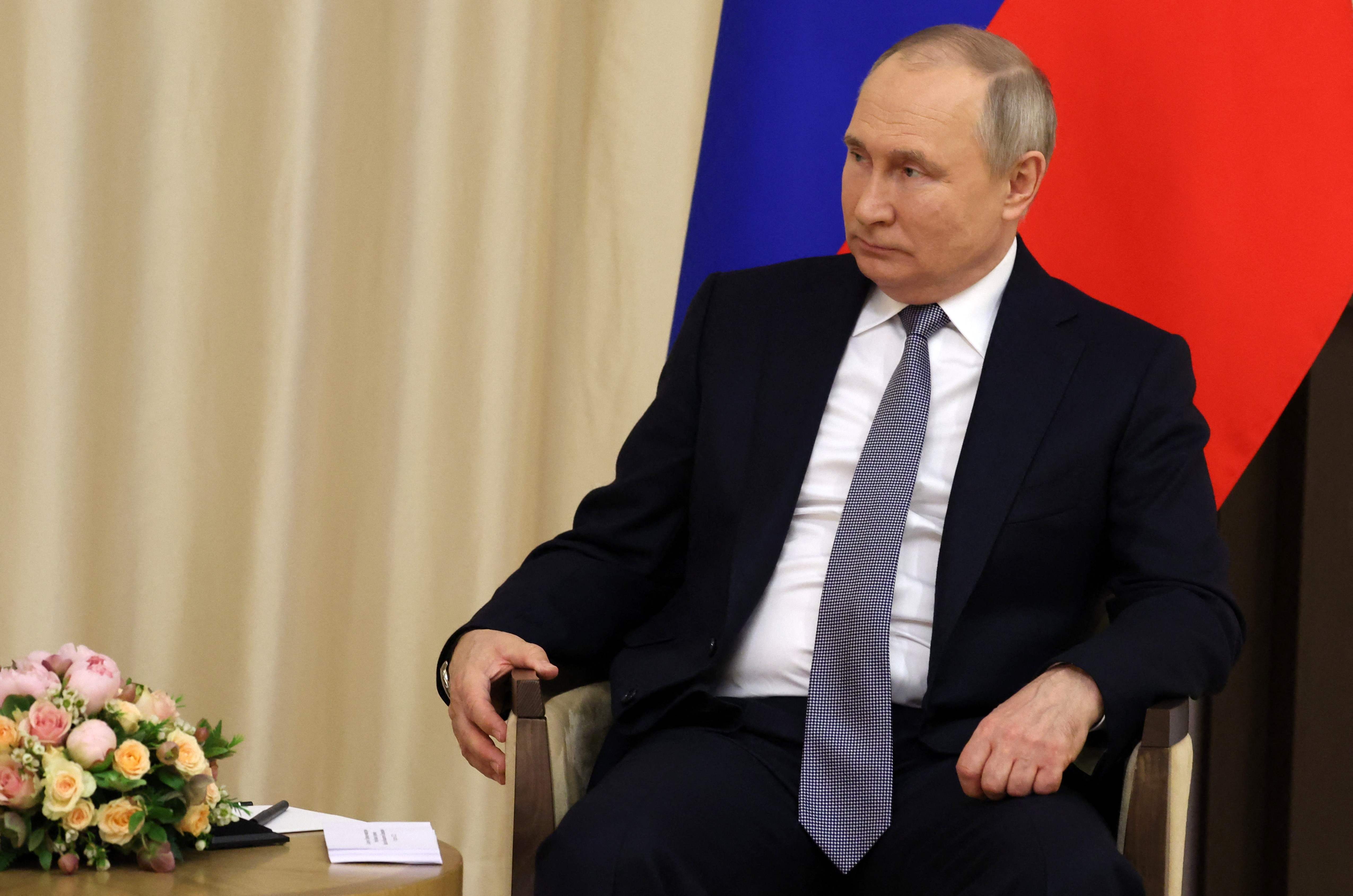 Ilustrasi Presiden Rusia Vladimir Putin