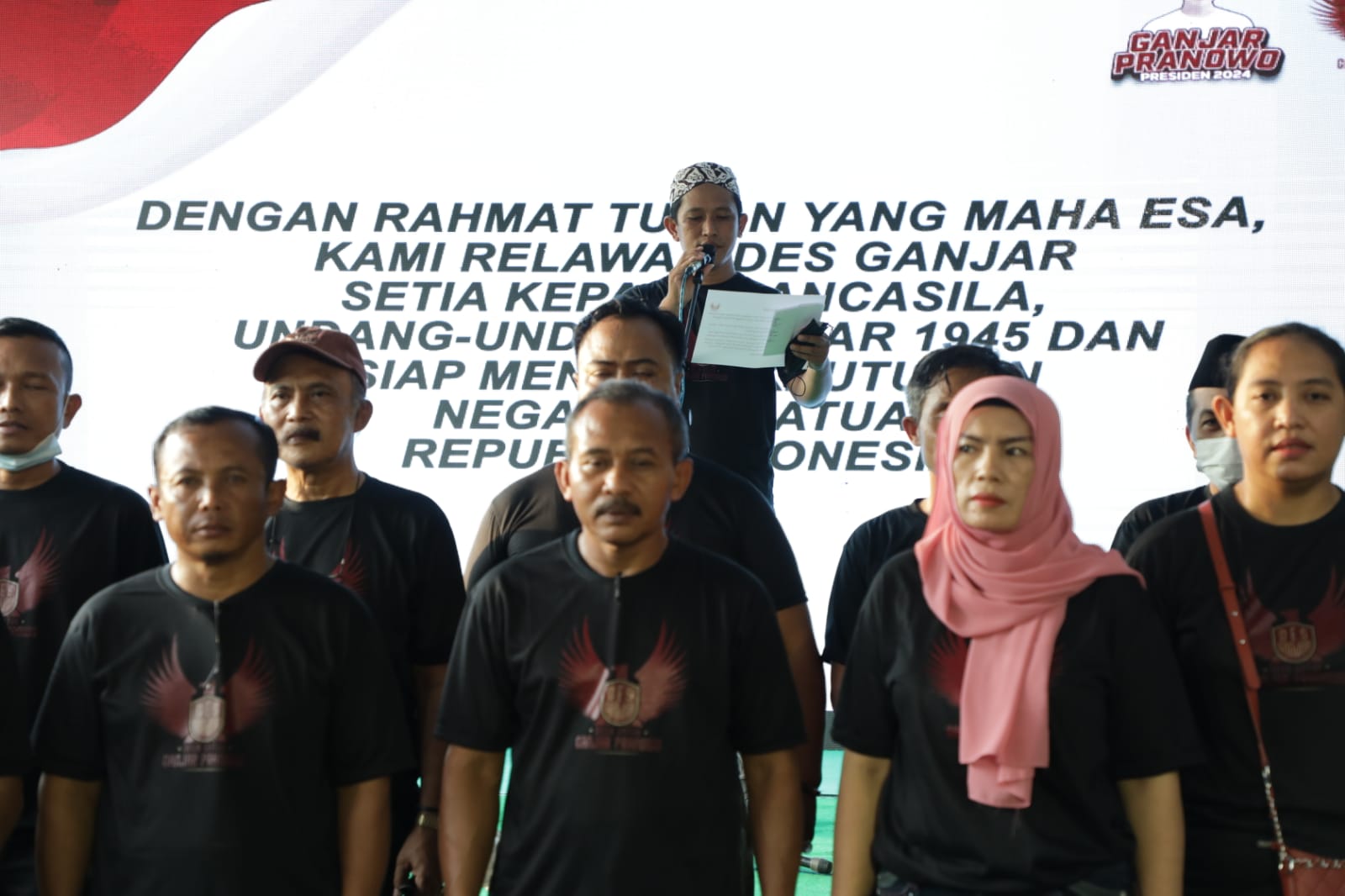 Relawan Desa di Jatim Dukung Ganjar Presiden 2024