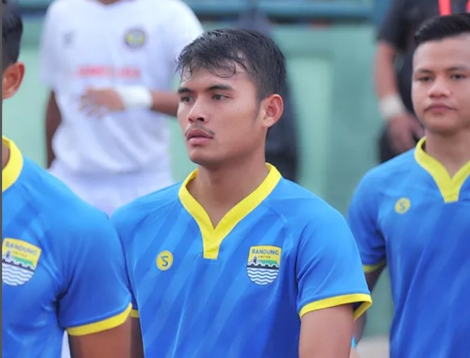 Gelandang Persib Puja Abdillah