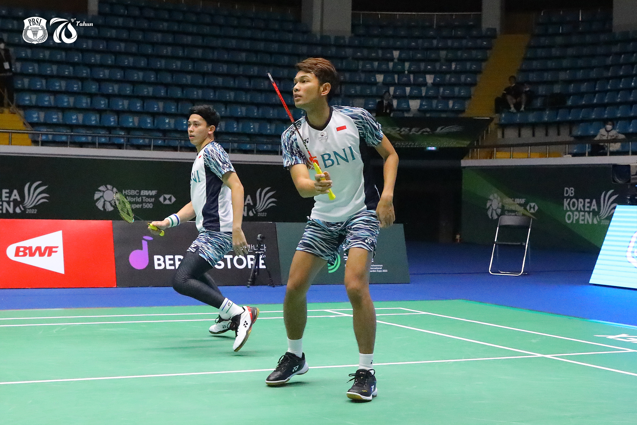 Ganda putra Indonesia Fajar Alfian/Muhammad Rian Ardianto