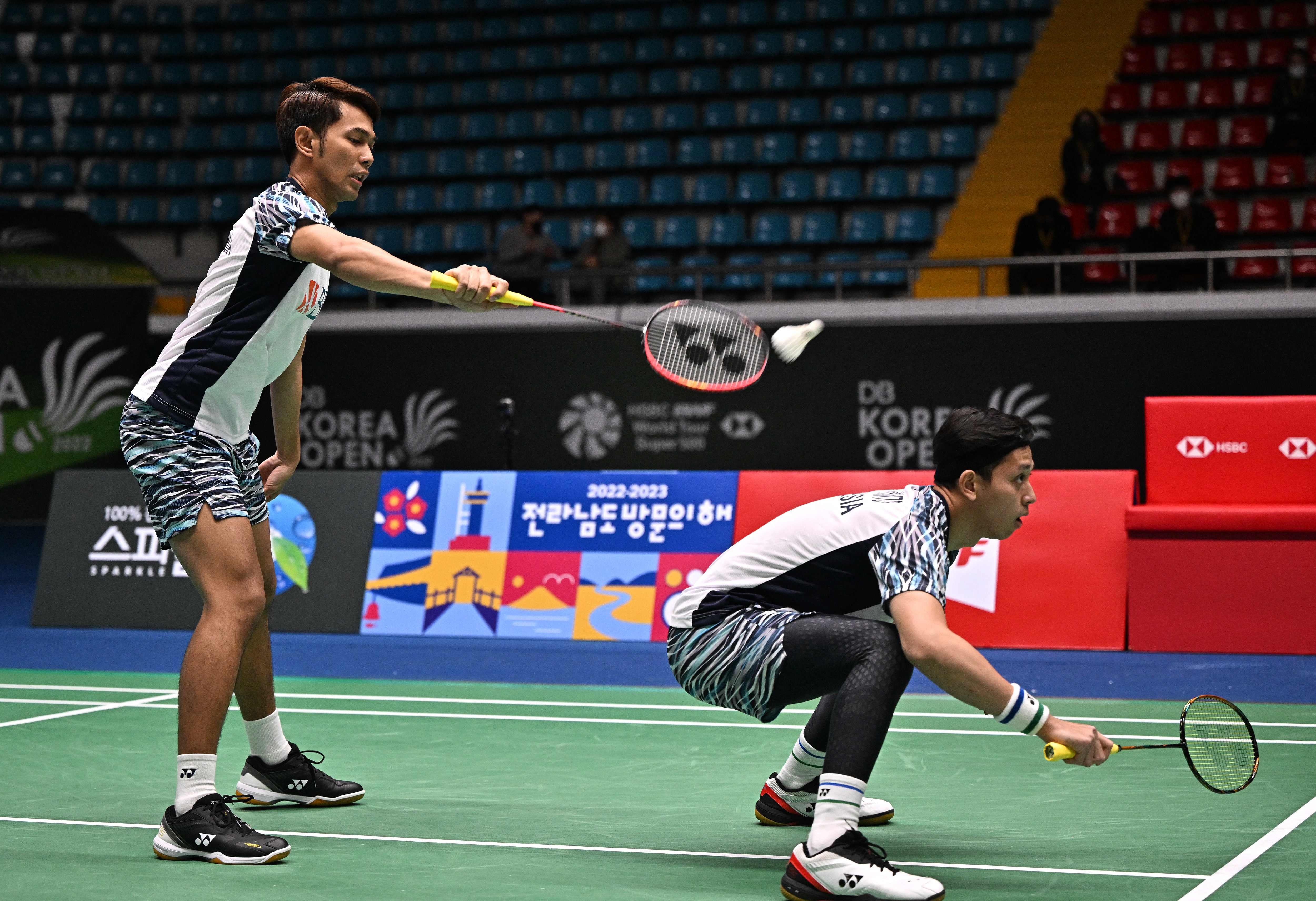 Pasangan gada putra Indoensia Fajar Alfian/Muhammad Rian Ardianto